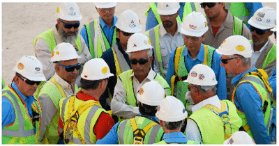 Image depicting Japanese engineering and construction corporation achieves breakthrough improvement in safety performance